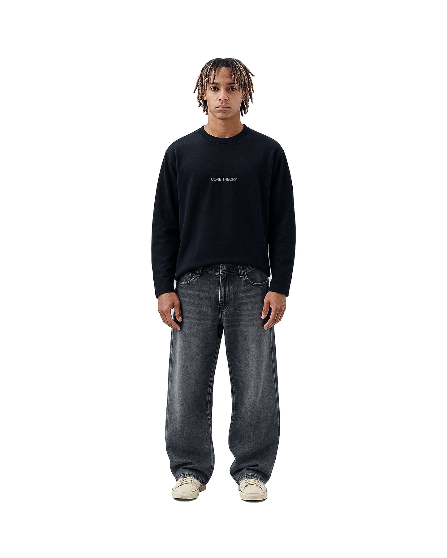 CORE THEORY BLACK SWEATSHIRT