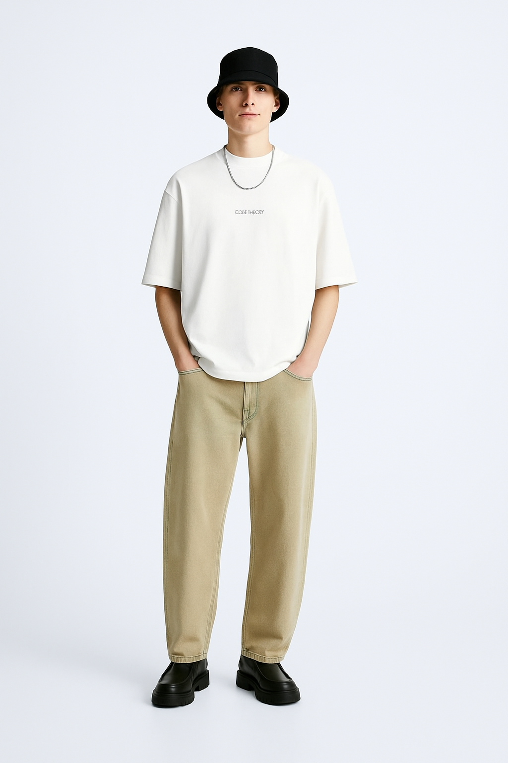 CORE THEORY WHITE BASIC TEE