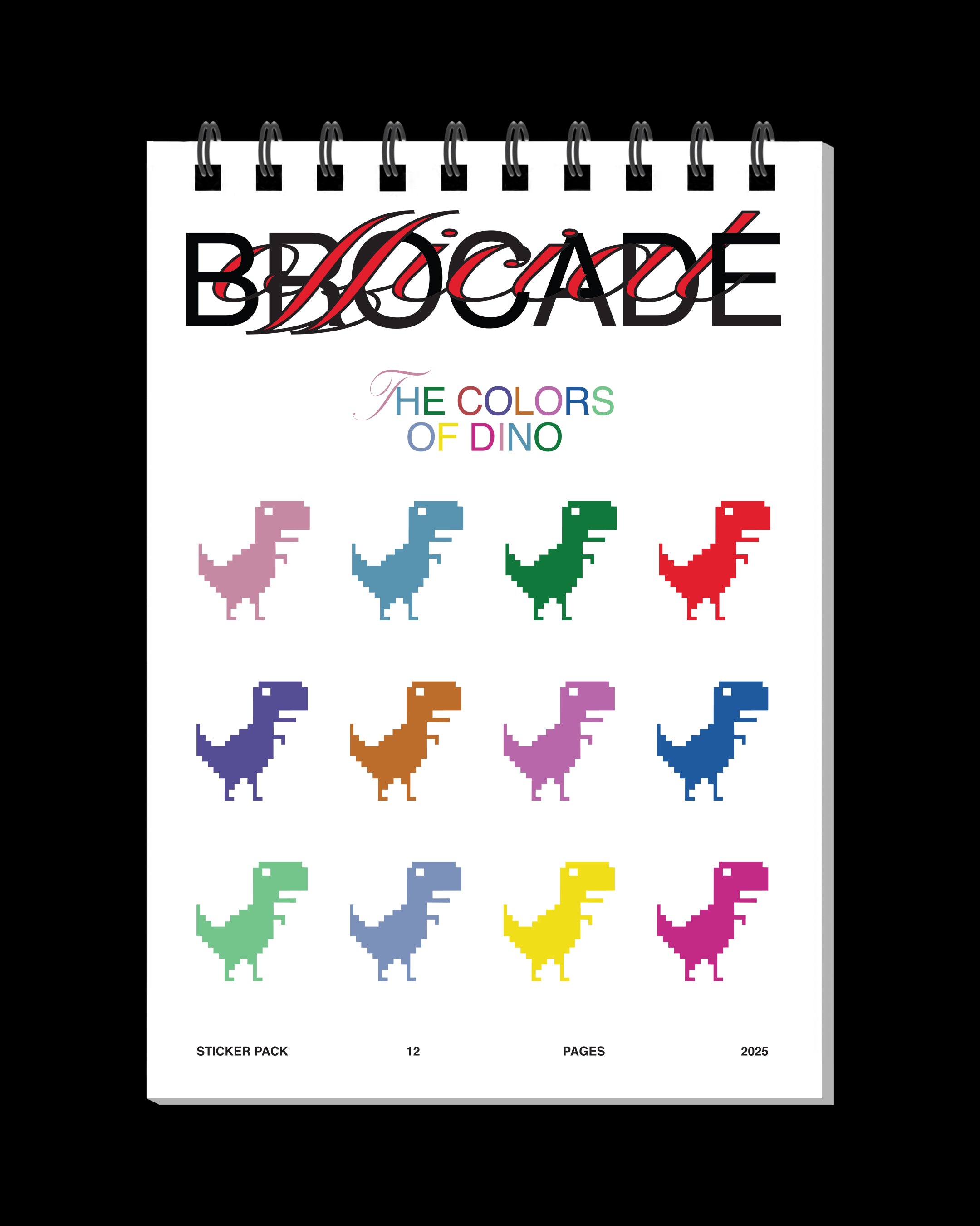 THE COLORS OF DINO- STICKERBOOK