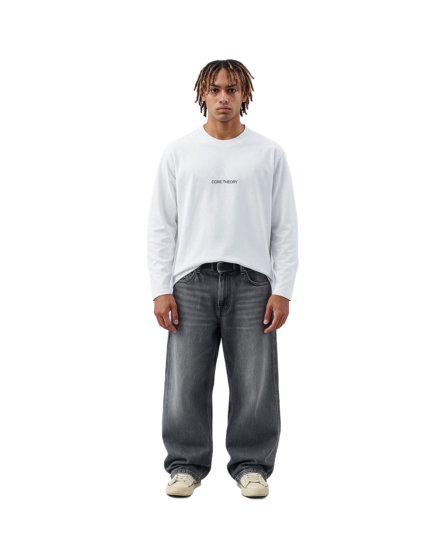 CORE THEORY WHITE SWEATSHIRT