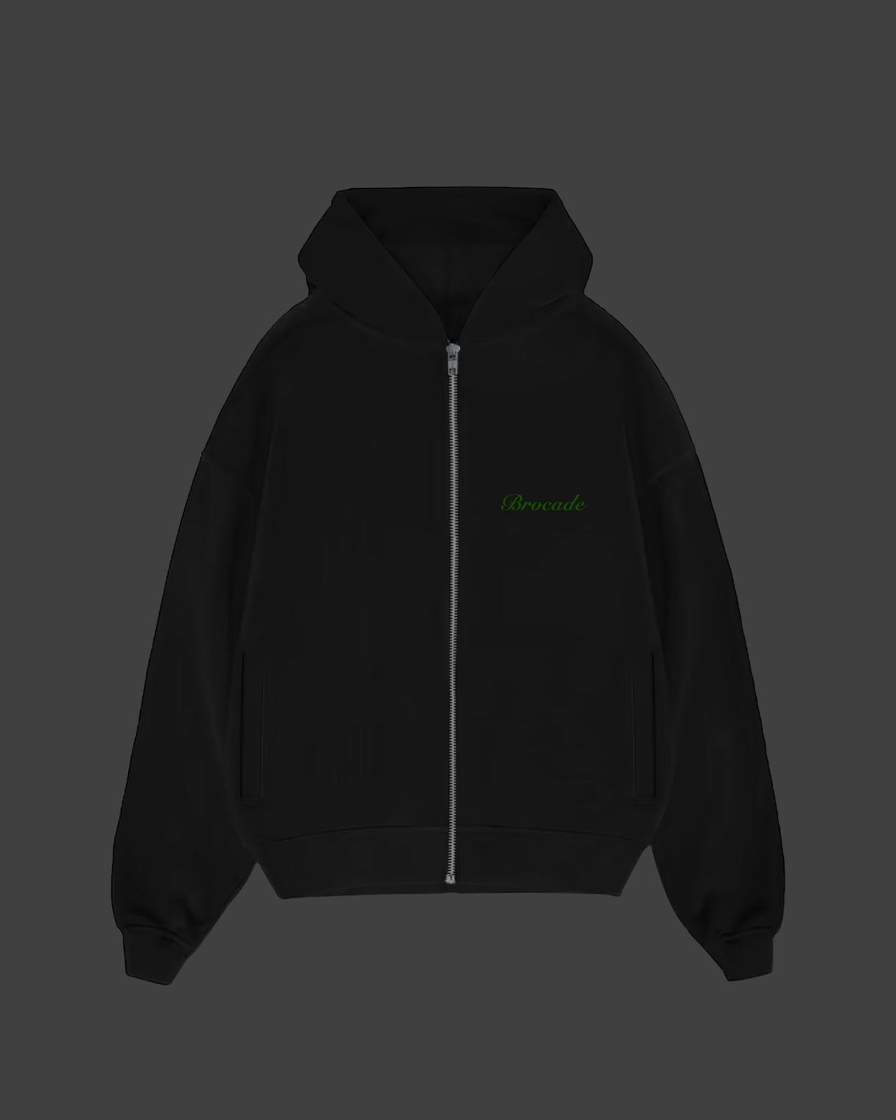 NOT SO BASIC ZIPUP BLACK