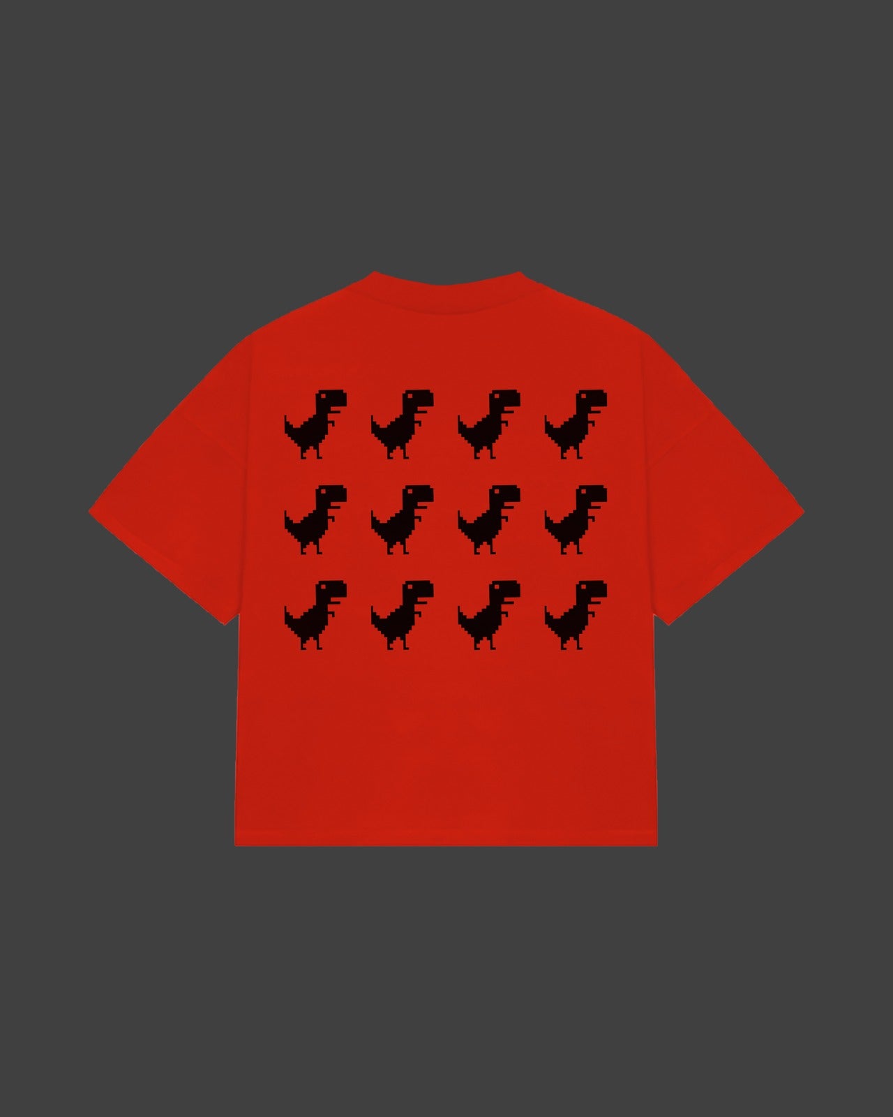 EXCLUSIVE DINO TEE BLOOD RED