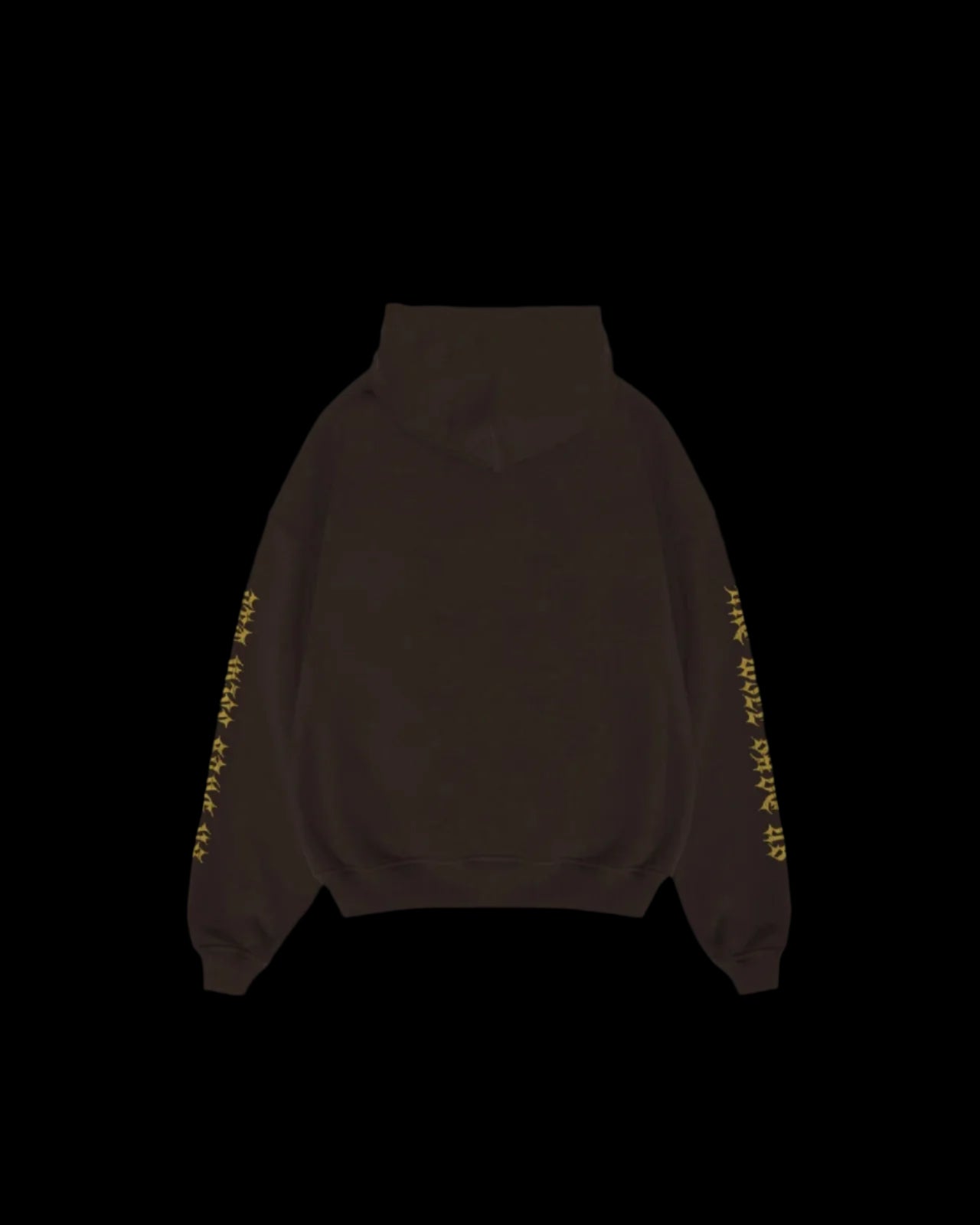 AWSU FUR BROWN ZIP UP HOODIE