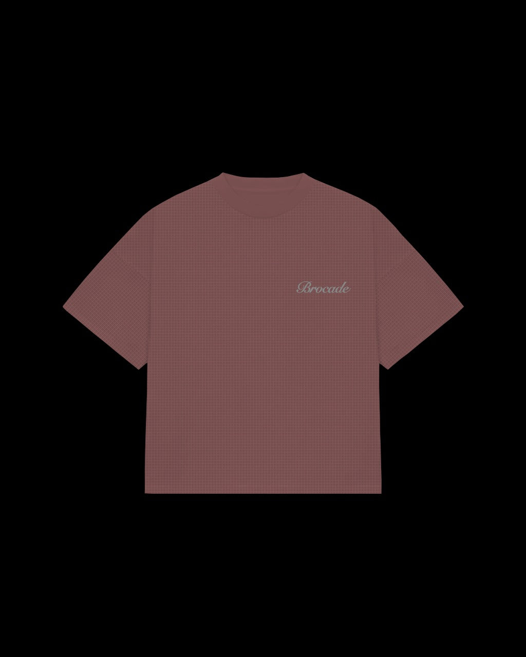 WAFFLE BASIC TEE (PINK)