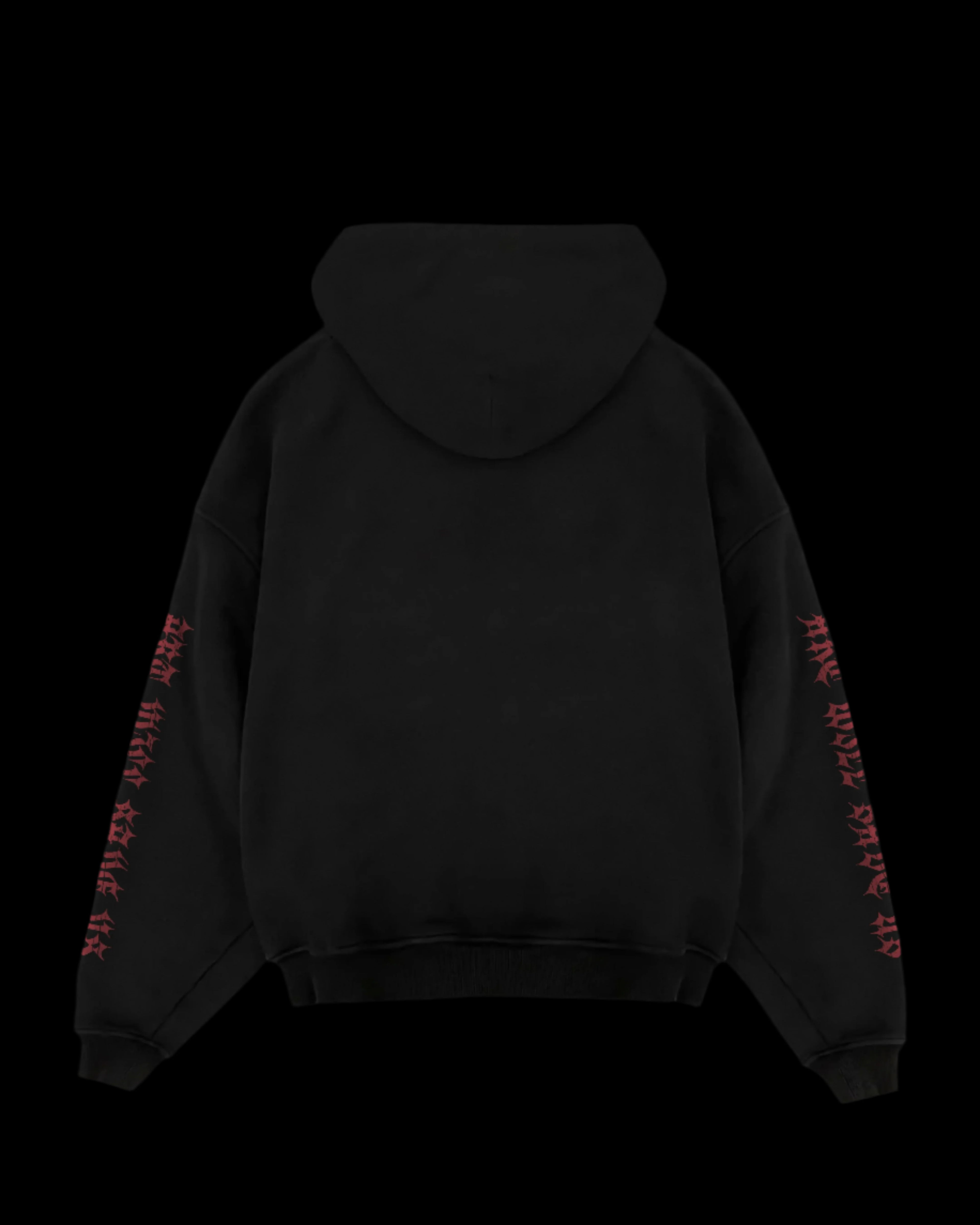 AWSU FUR BLACK ZIPUP HOODIE