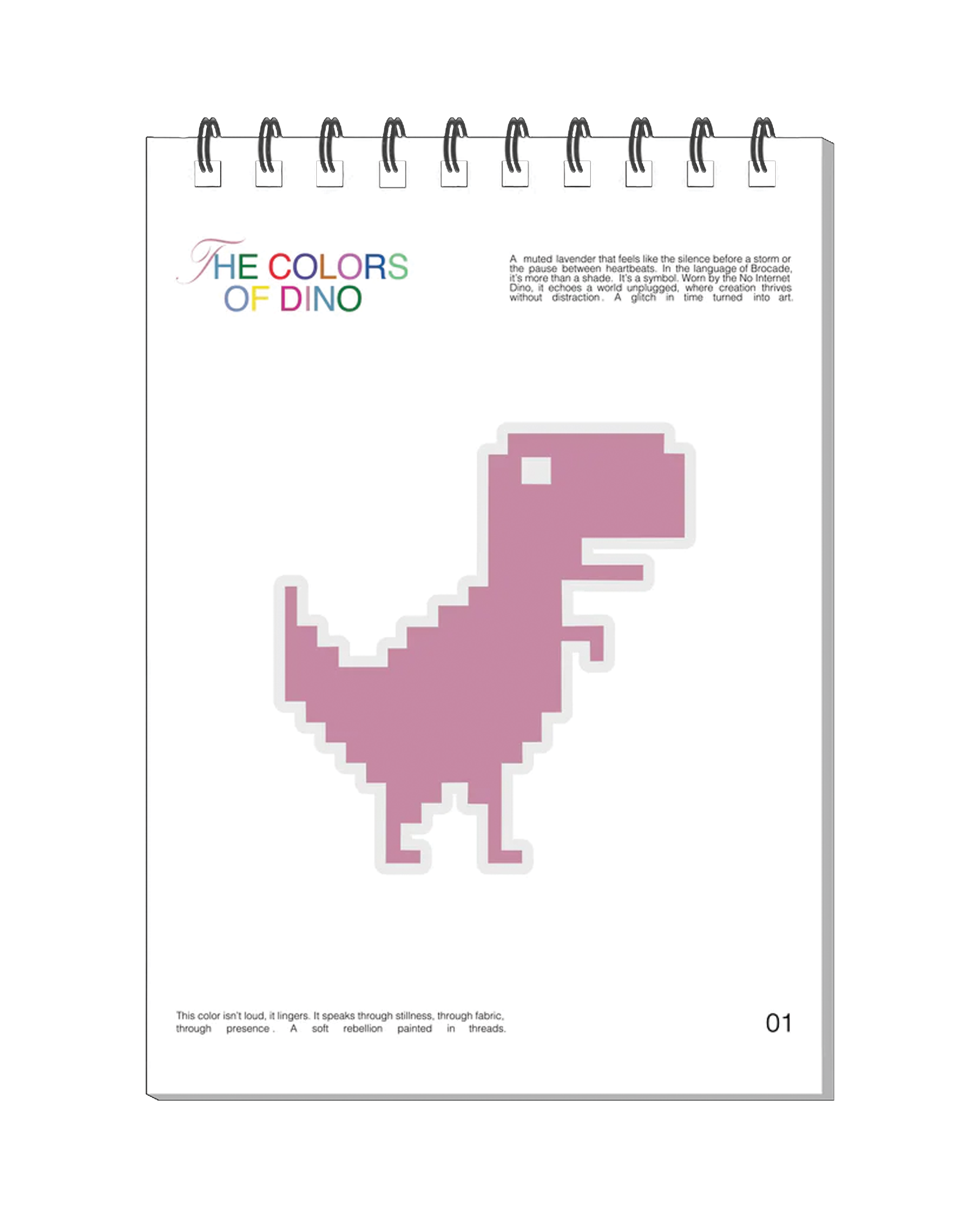 THE COLORS OF DINO- STICKERBOOK