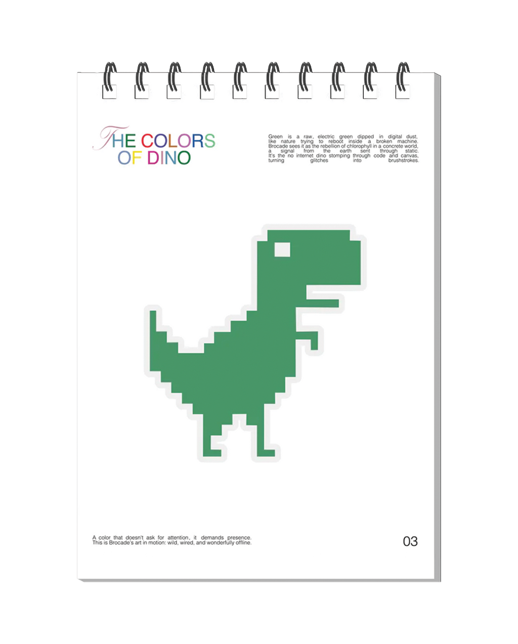 THE COLORS OF DINO- STICKERBOOK