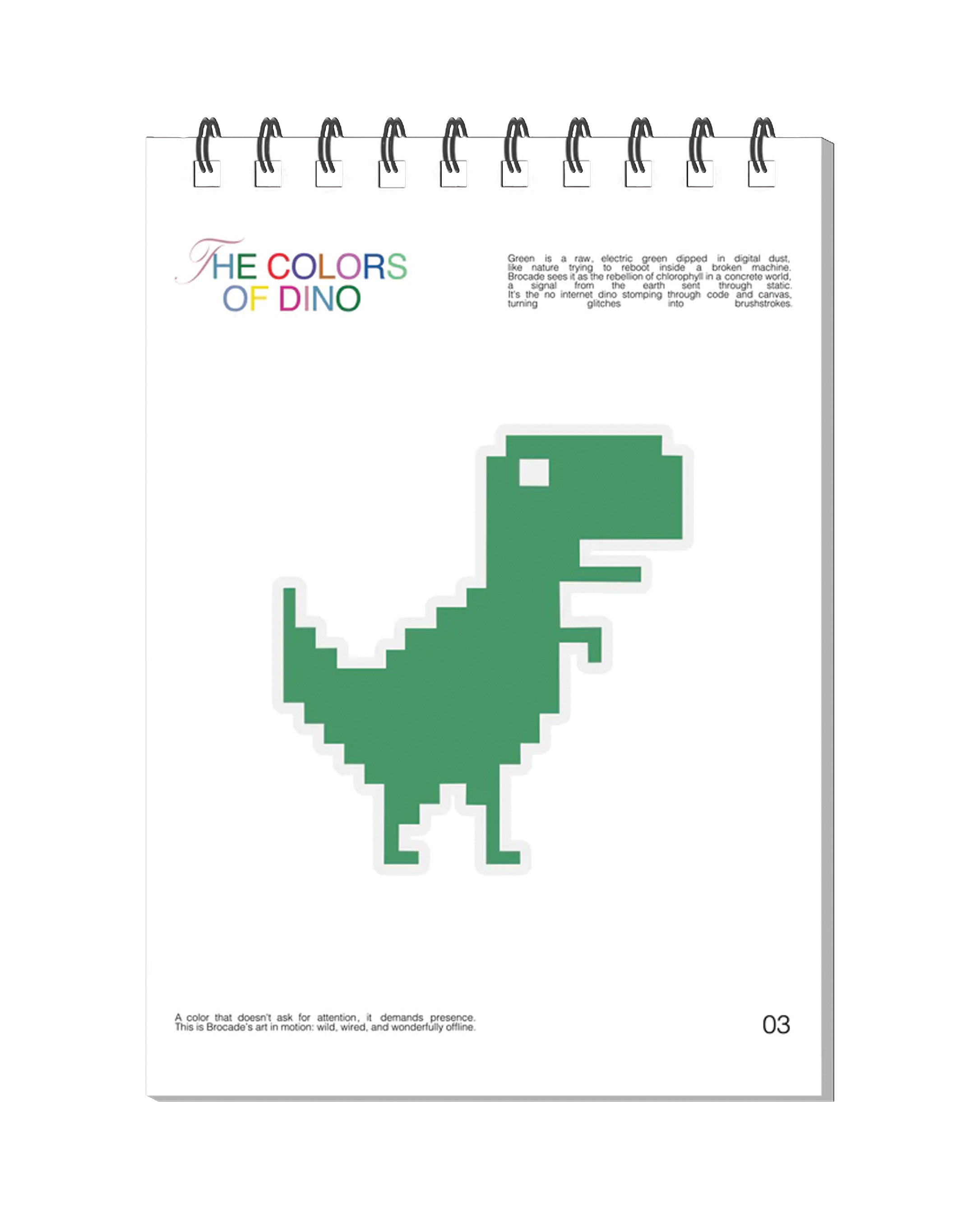 THE COLORS OF DINO- STICKERBOOK