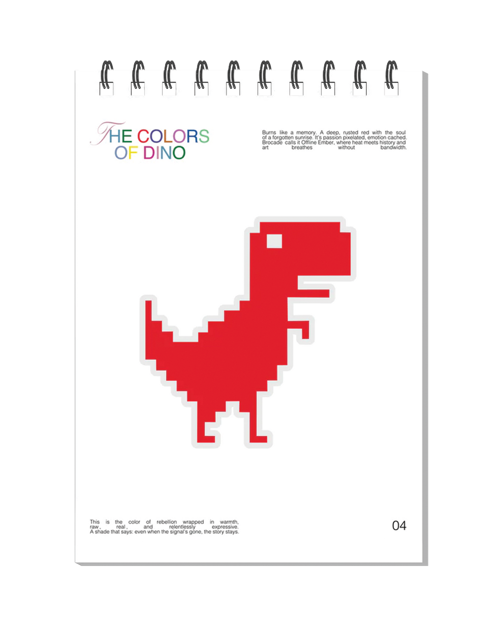 THE COLORS OF DINO- STICKERBOOK