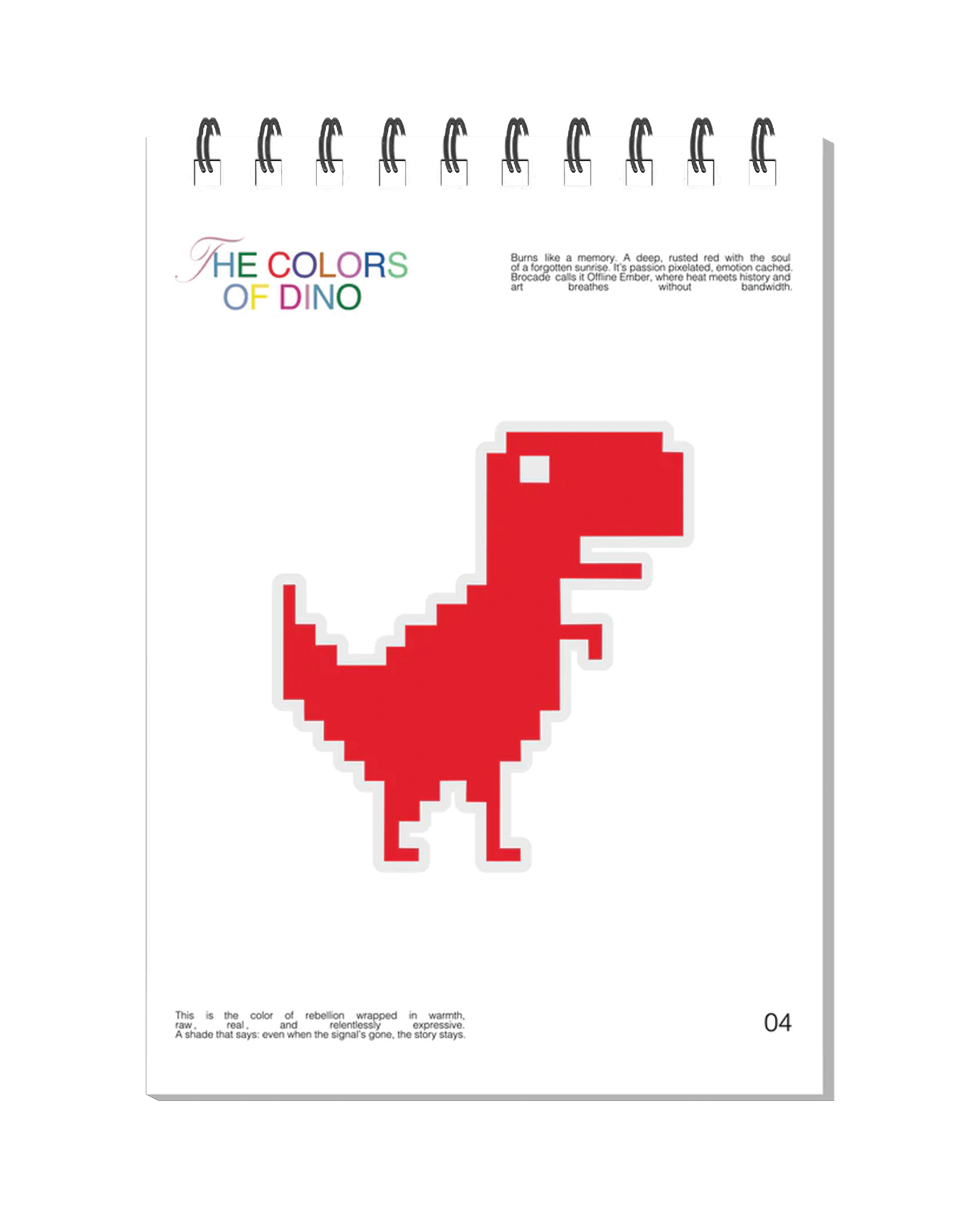 THE COLORS OF DINO- STICKERBOOK