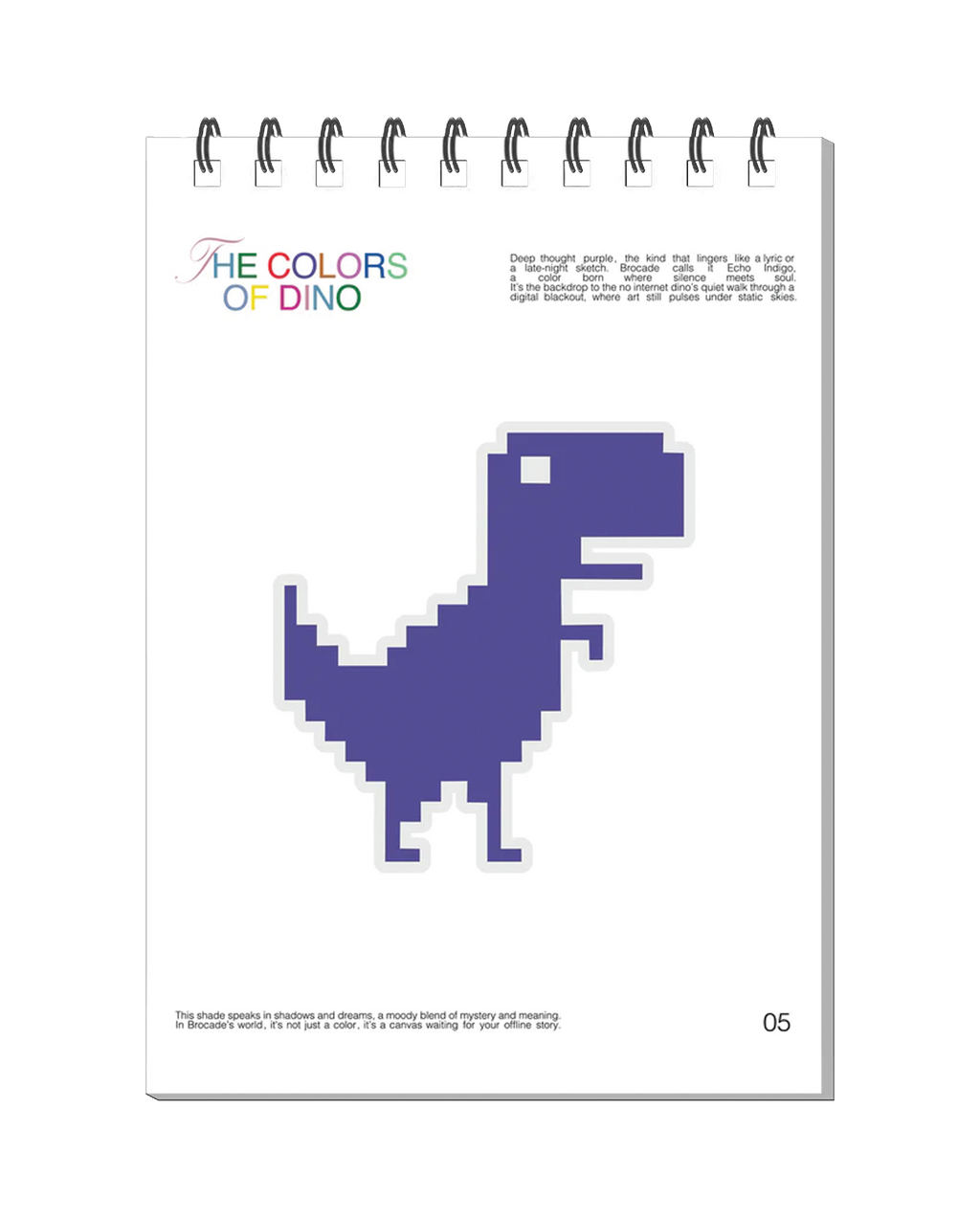 THE COLORS OF DINO- STICKERBOOK