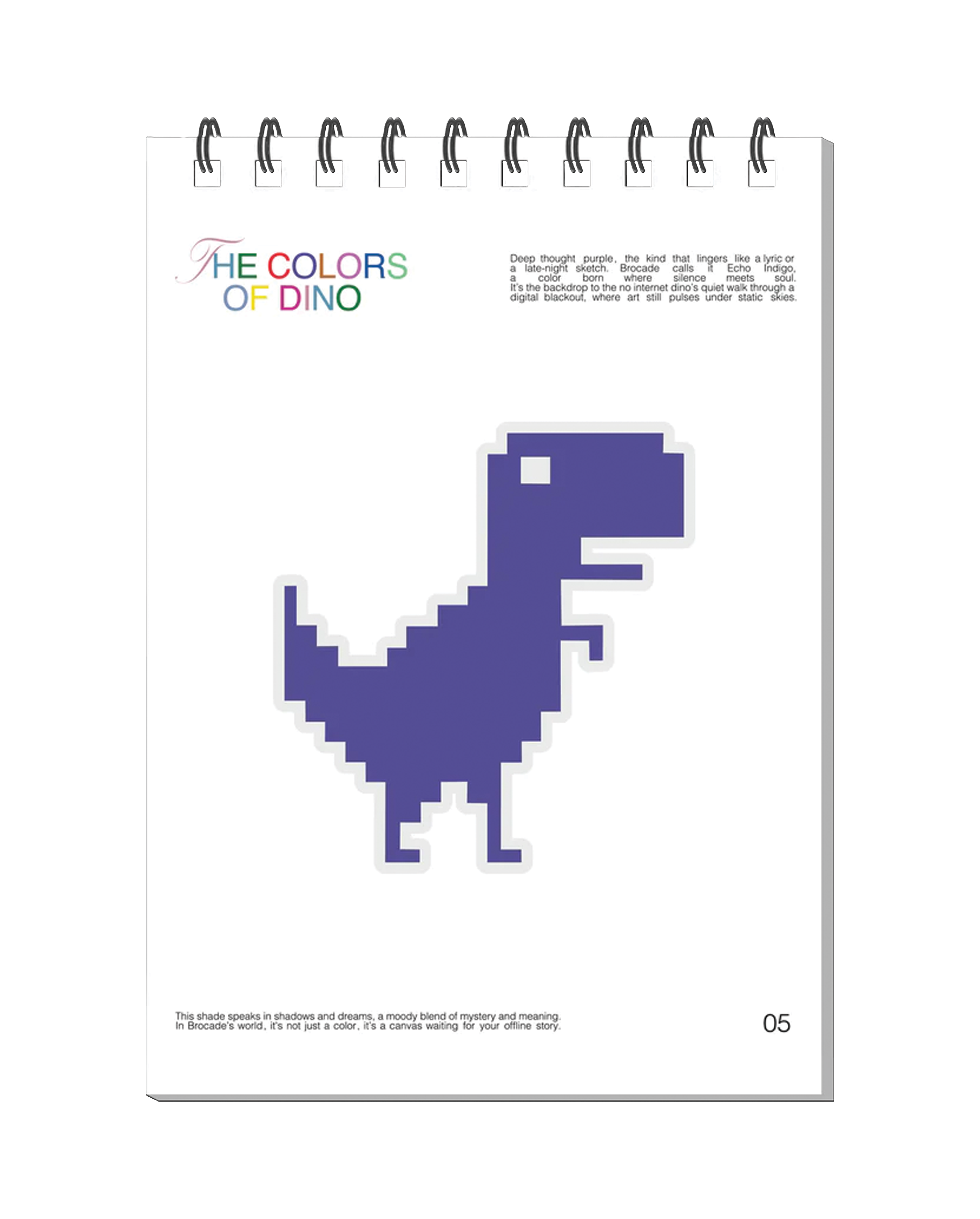 THE COLORS OF DINO- STICKERBOOK