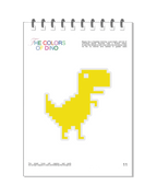 THE COLORS OF DINO- STICKERBOOK