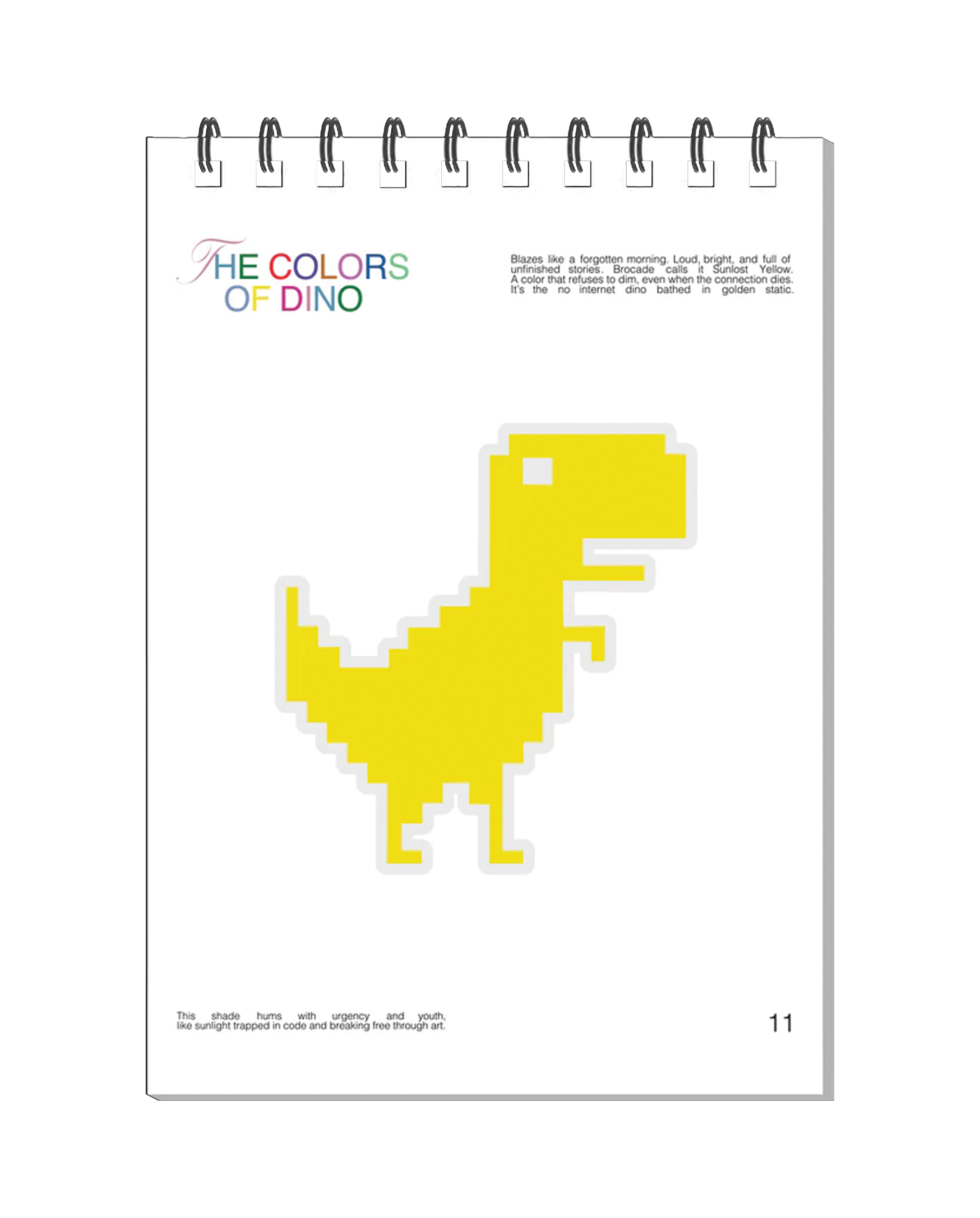THE COLORS OF DINO- STICKERBOOK
