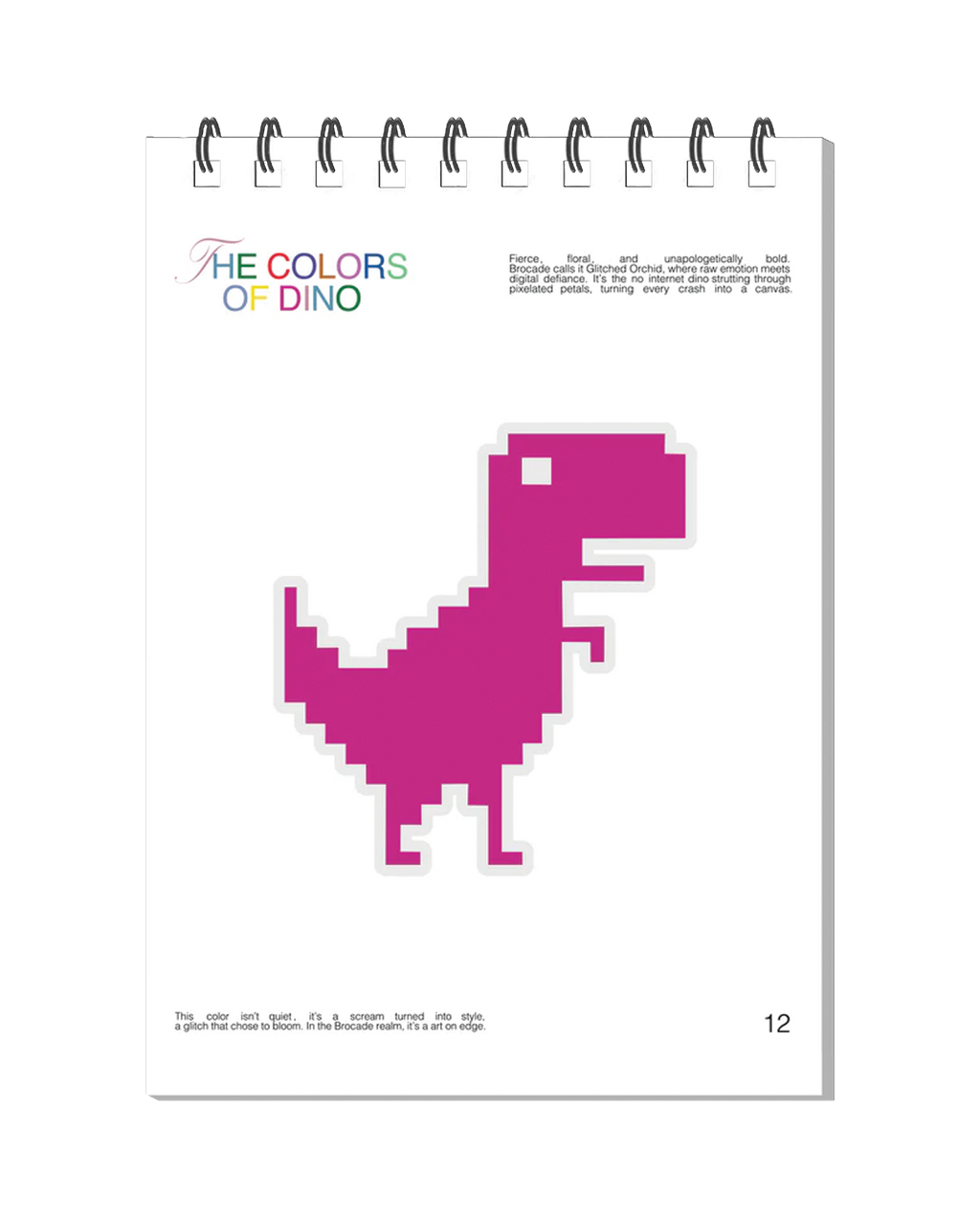 THE COLORS OF DINO- STICKERBOOK