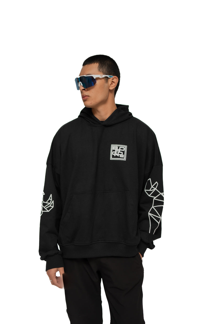 BOX MONOGRAM HOODIE