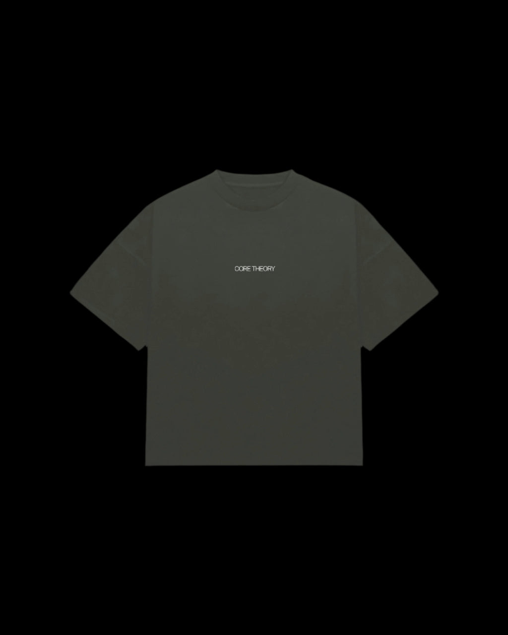 CORE THEORY ASH GREY BASIC TEE