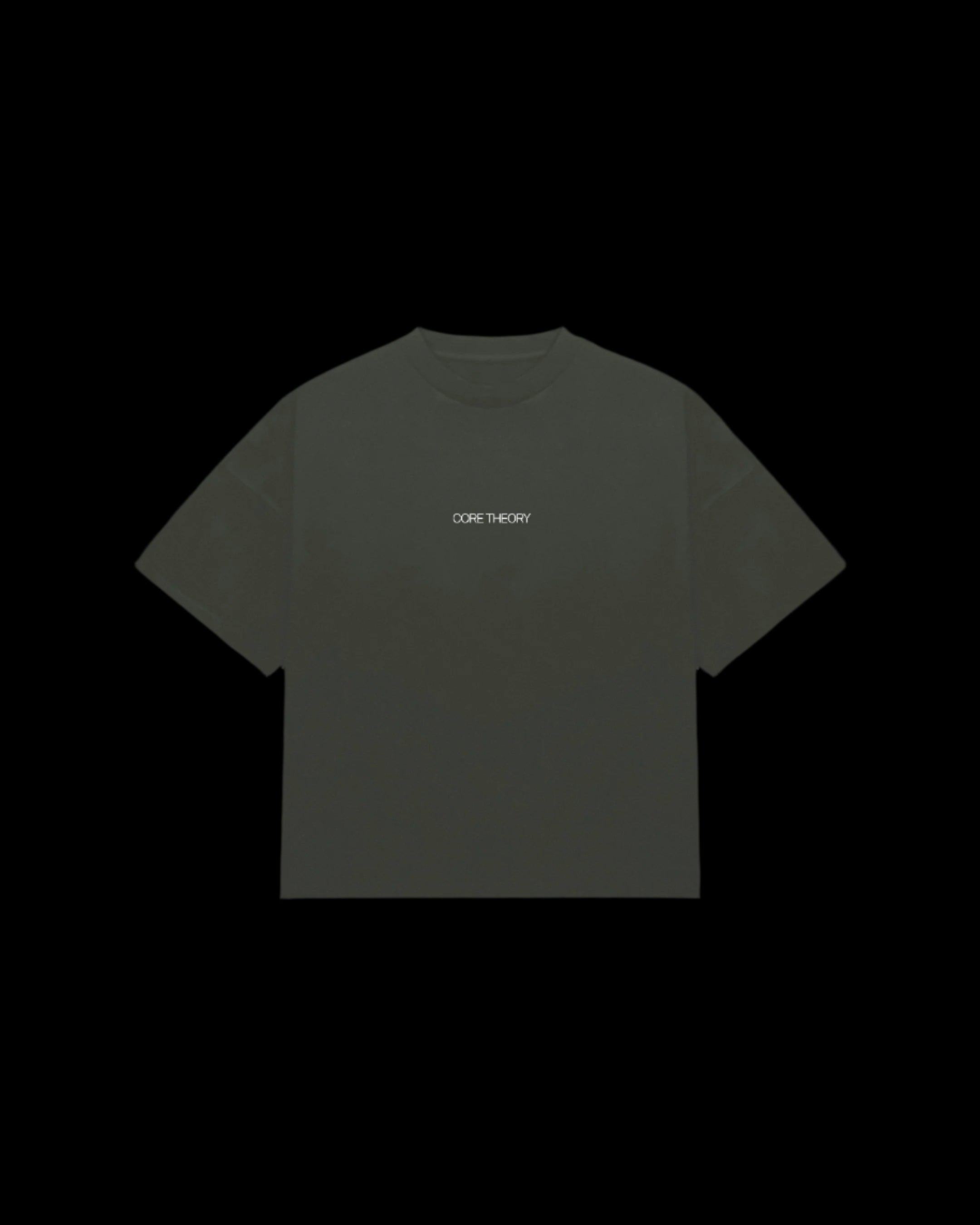 CORE THEORY ASH GREY BASIC TEE