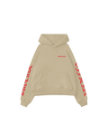 RED CALLIGRAPHY HOODIE