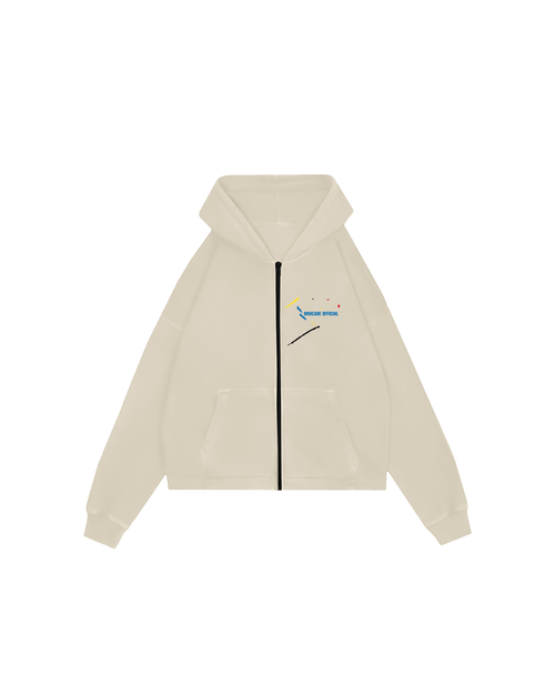 AS- Zipup Beige