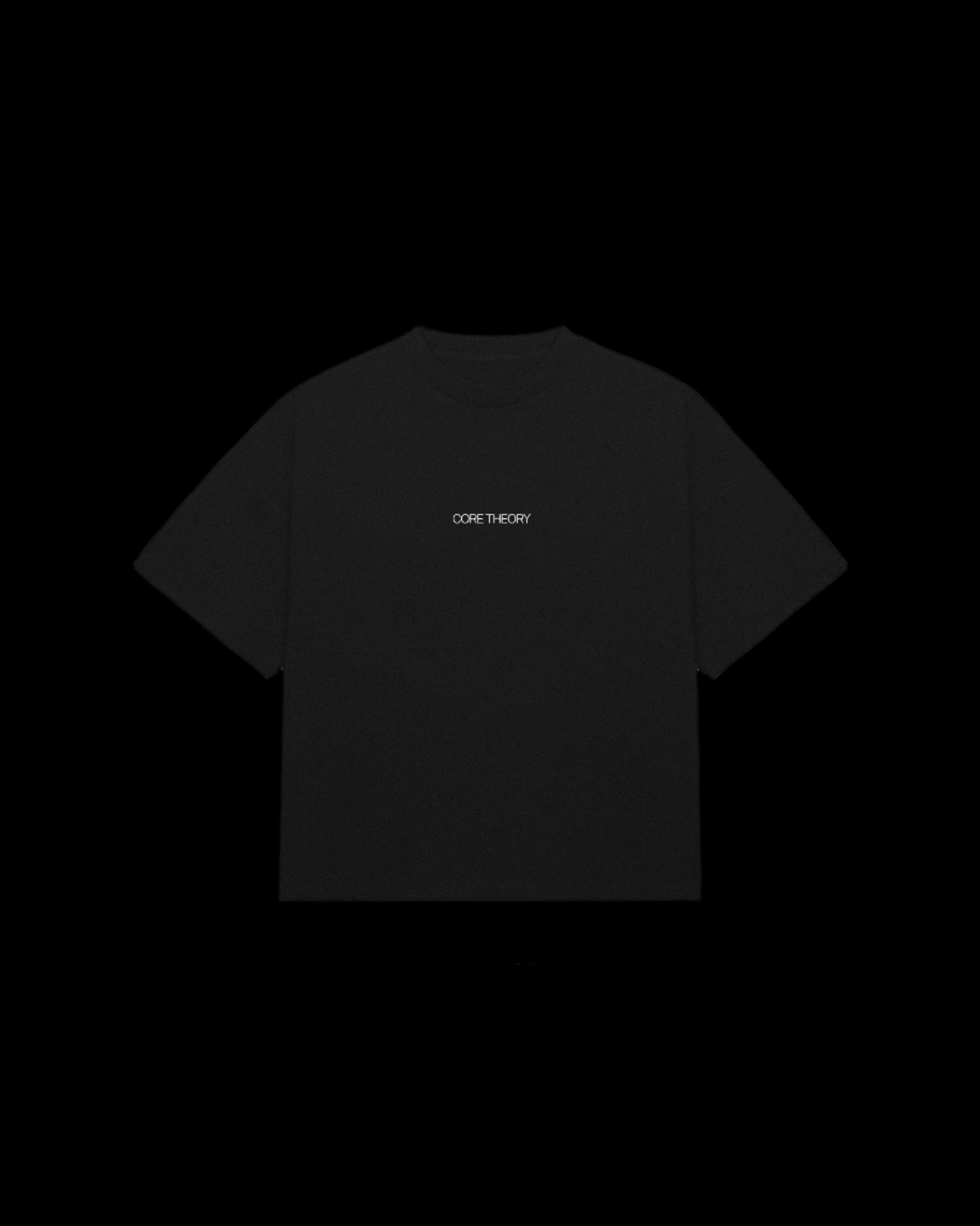 CORE THEORY BLACK  BASIC TEE