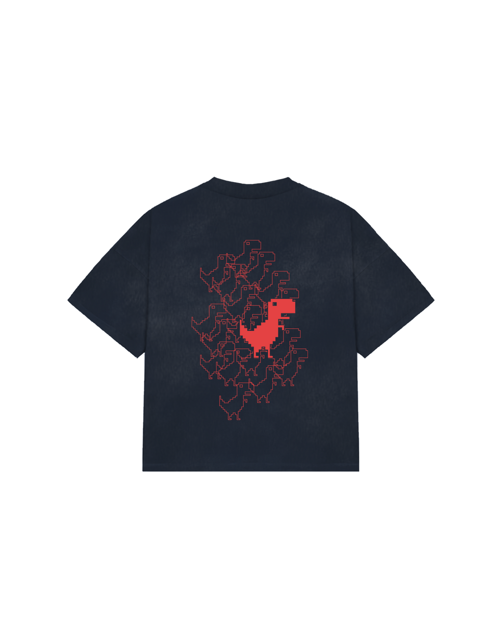 Dino Chrome Tee Blue