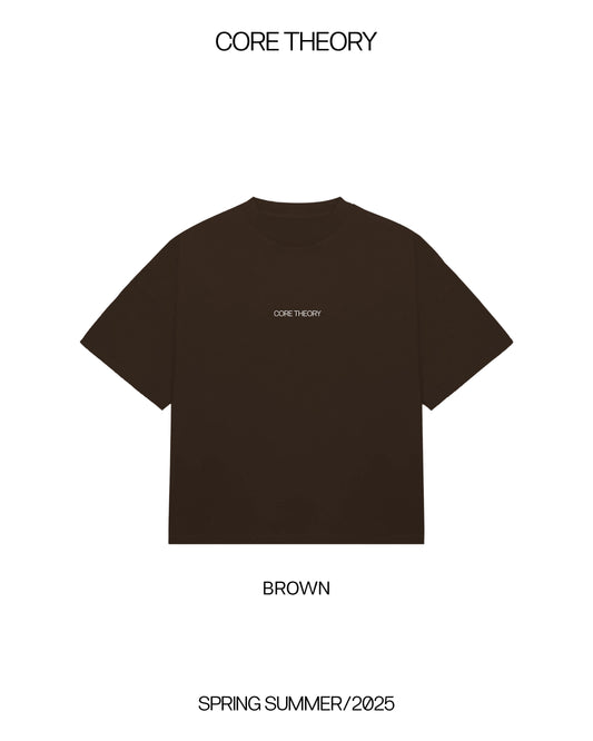 CORE THEORY BROWN  BASIC TEE