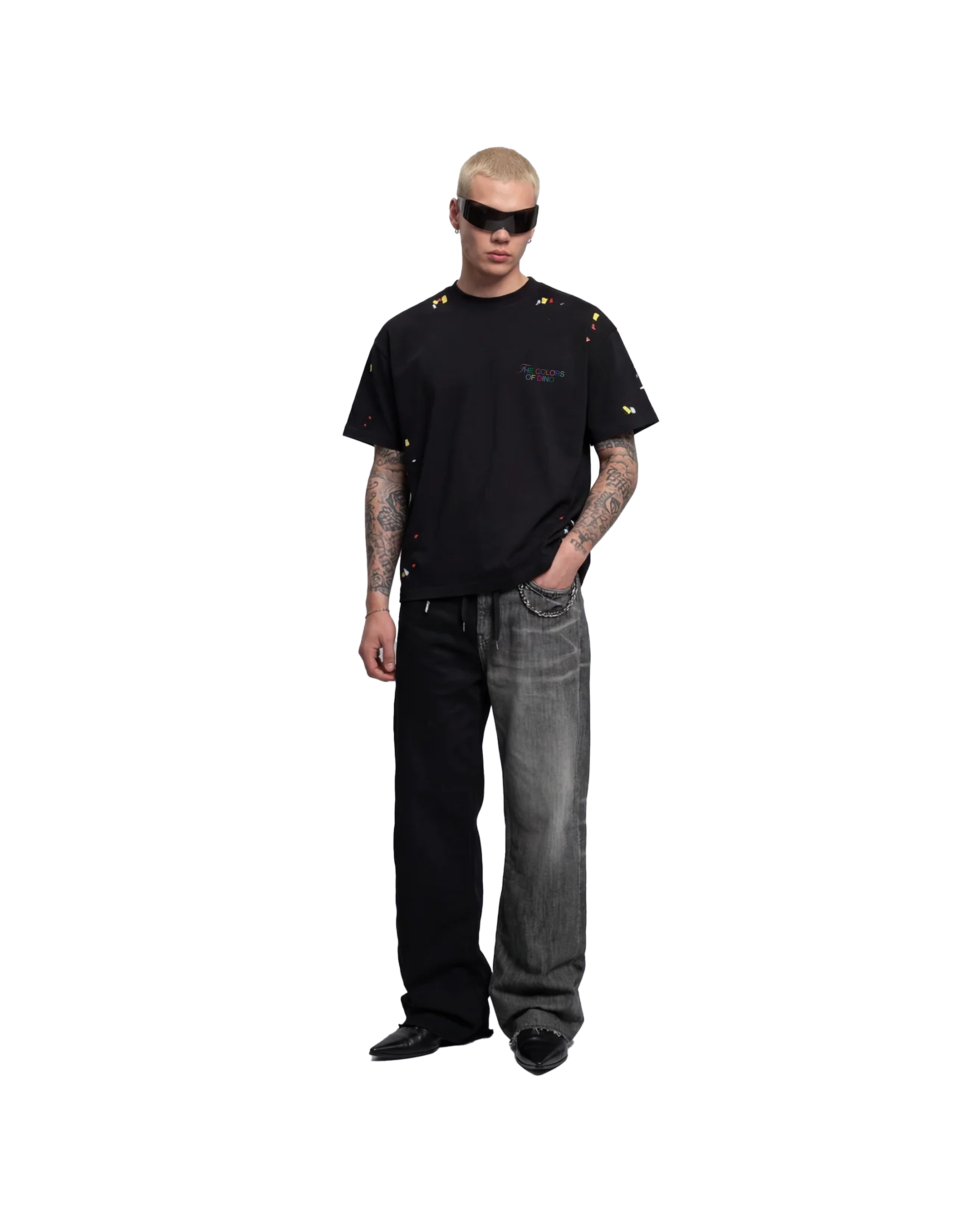 Color Grid Tee