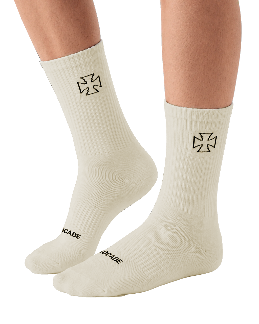 CROSSOVER SOCKS BEIGE
