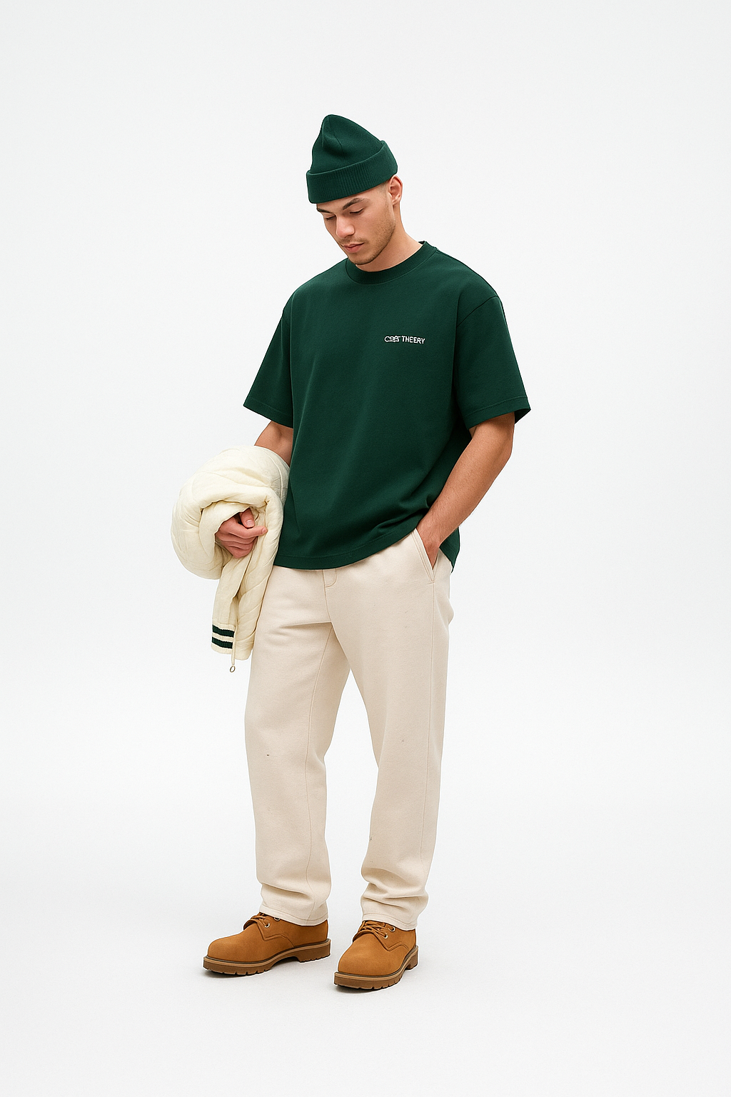 CORE THEORY GREEN BASIC TEE