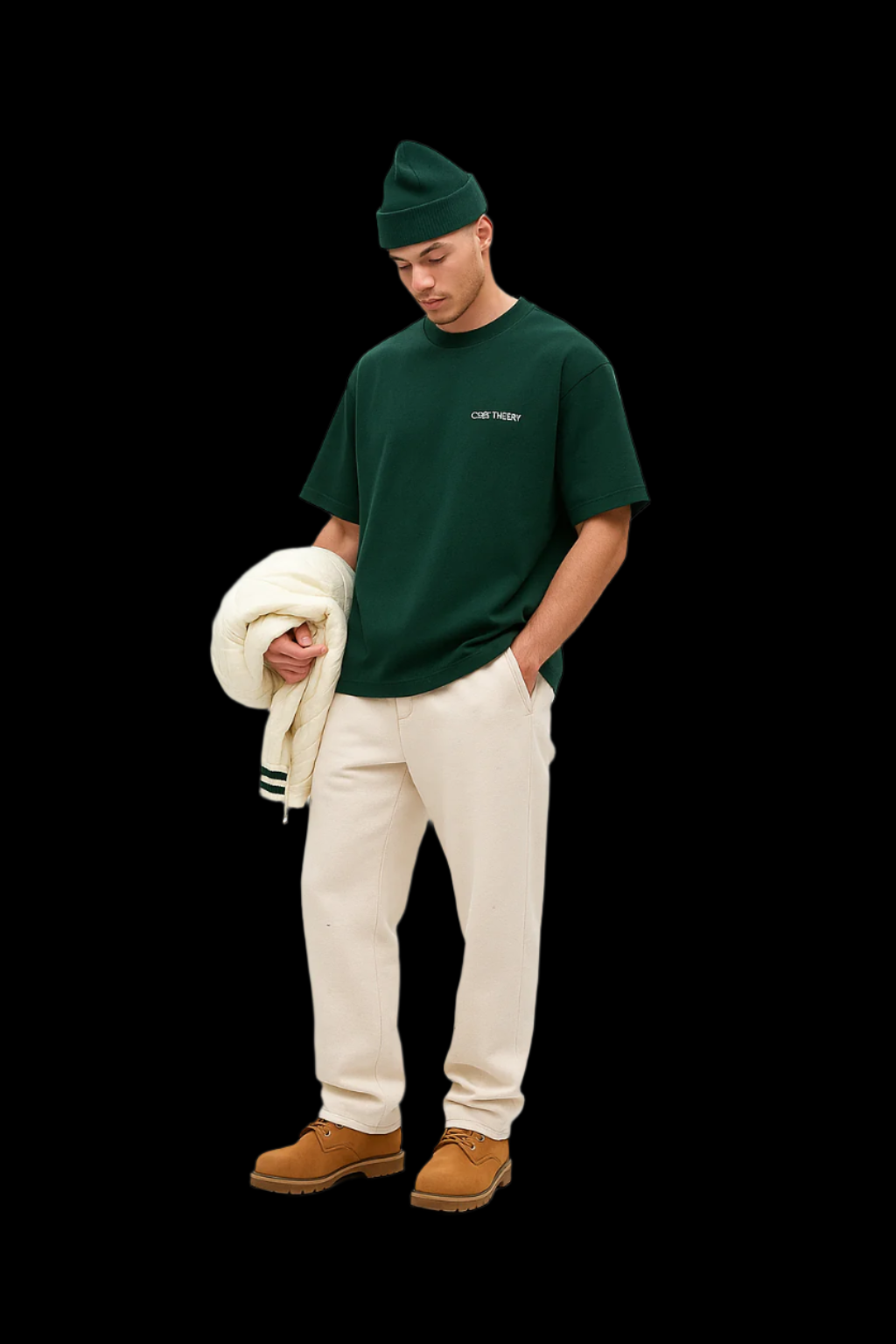CORE THEORY GREEN BASIC TEE