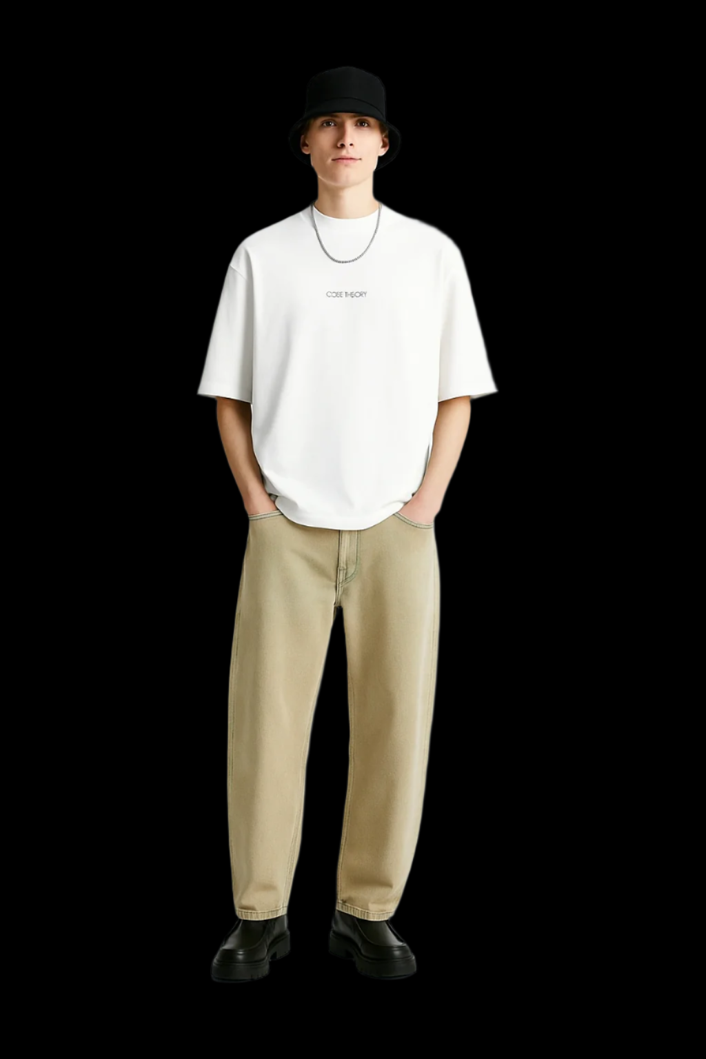 CORE THEORY WHITE BASIC TEE