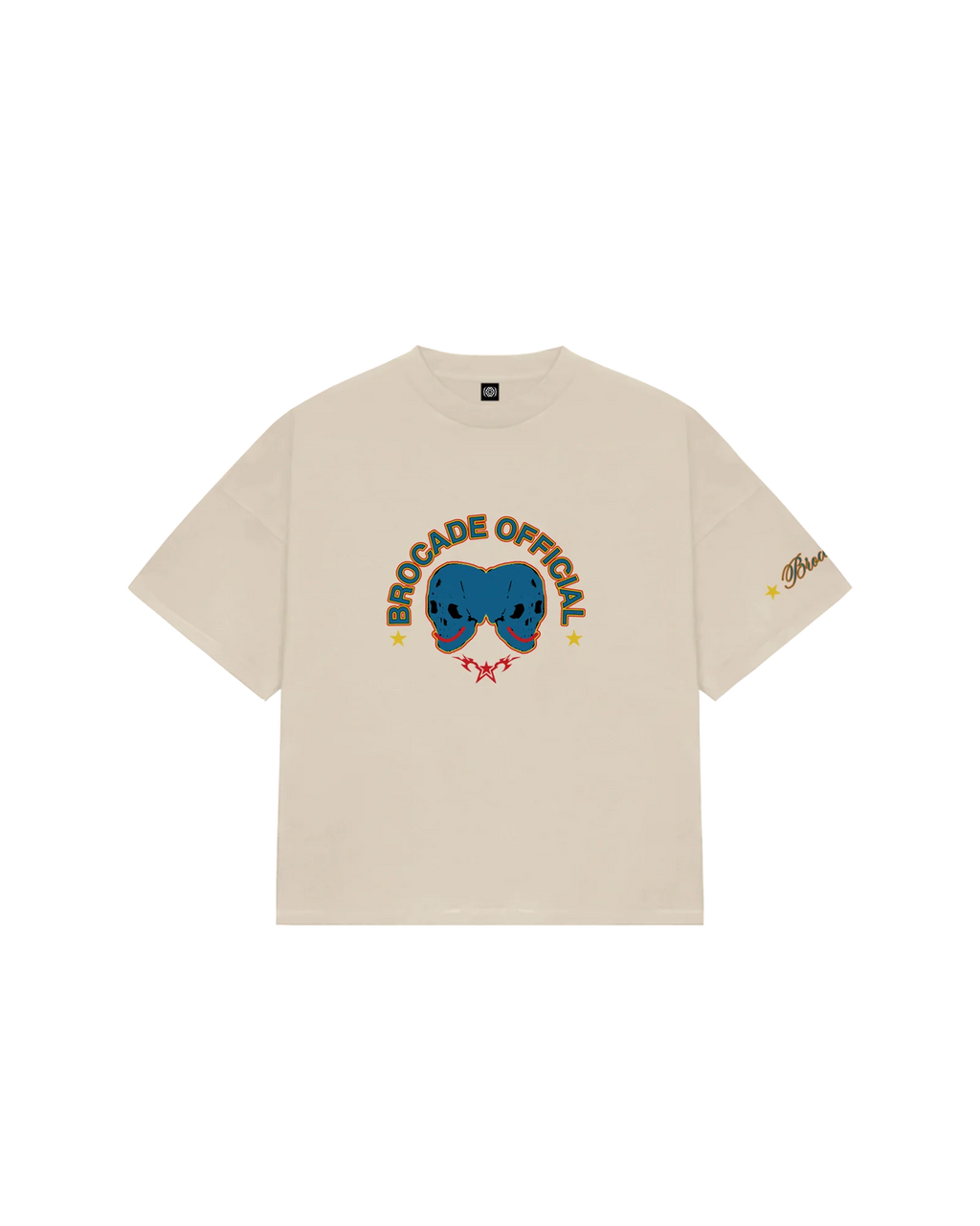 TWIN SKULL TEE