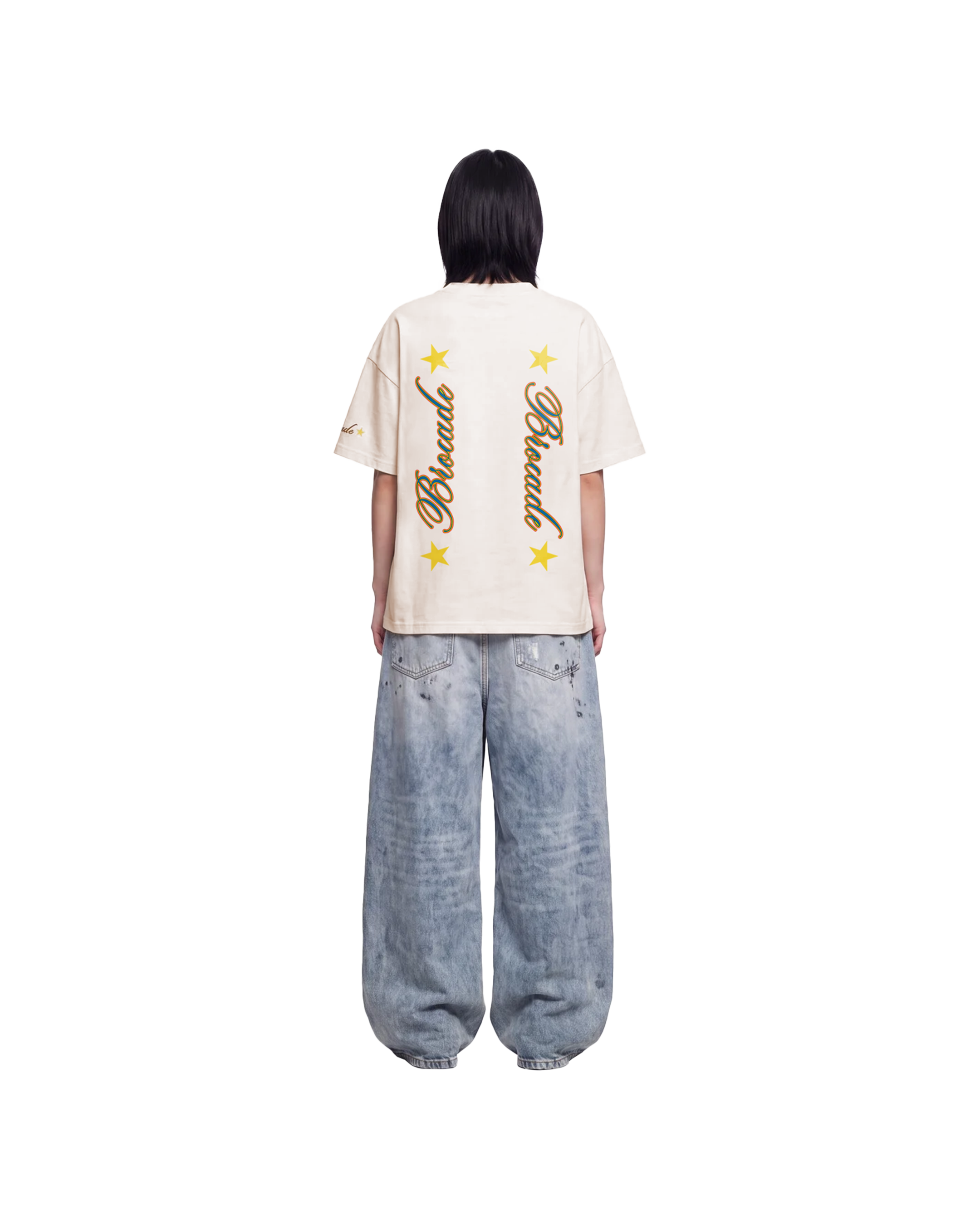 TWIN SKULL TEE