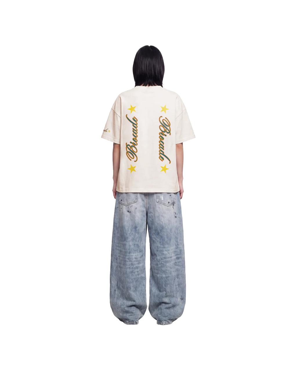 TWIN SKULL TEE