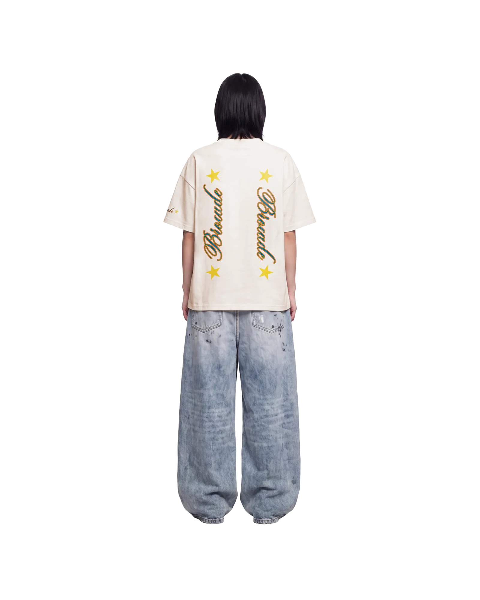 TWIN SKULL TEE