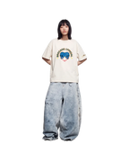 TWIN SKULL TEE