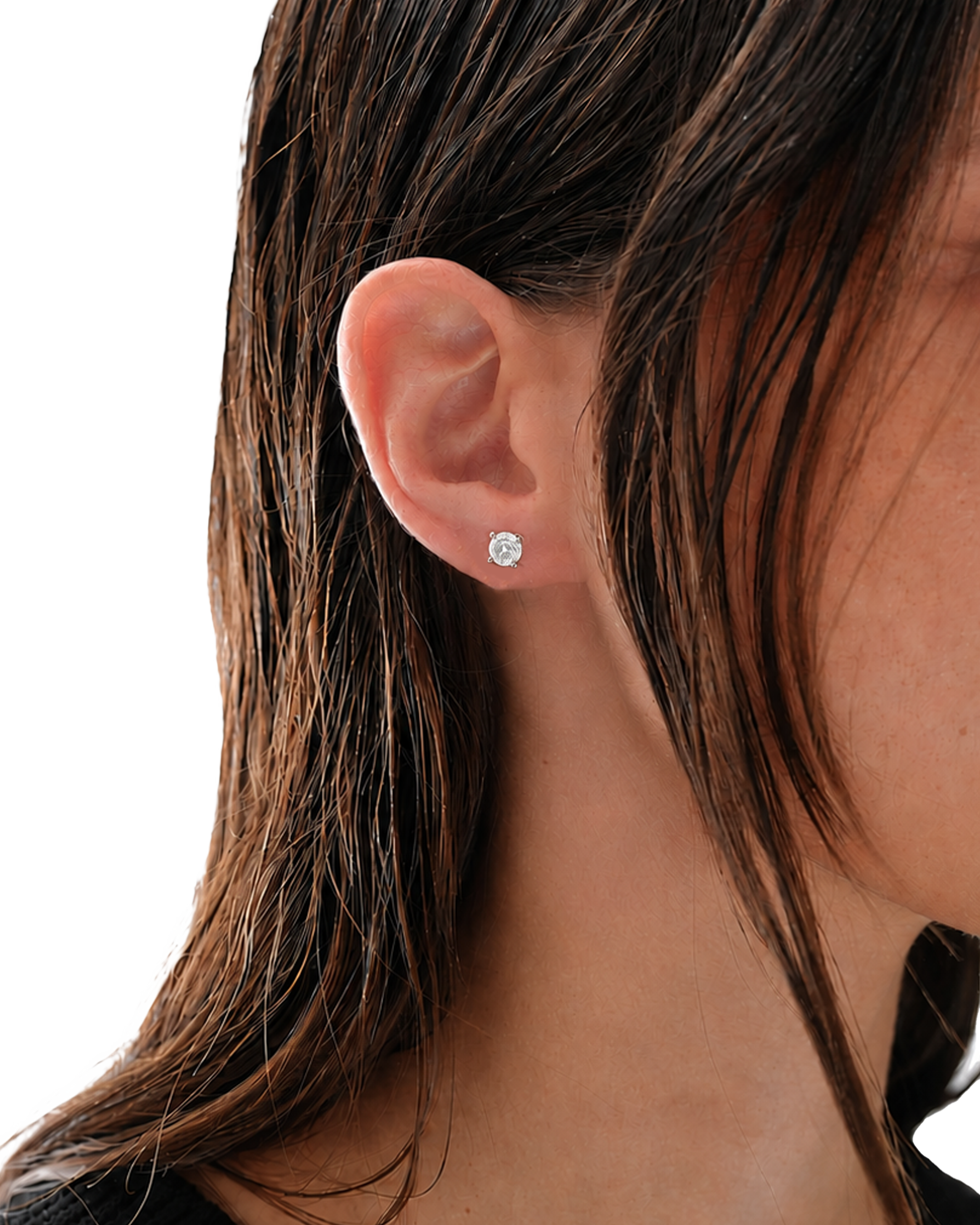 BROCADE STONE STUD