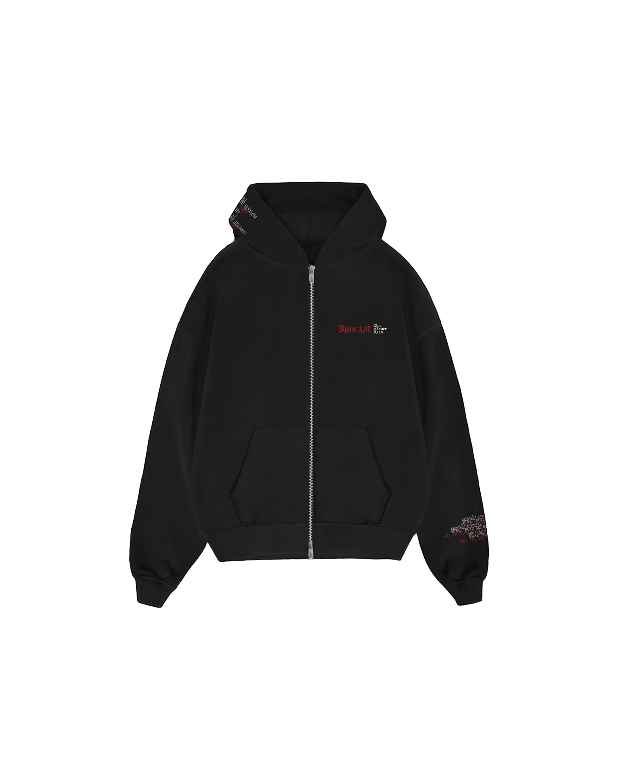 Distorted Truth Zipup