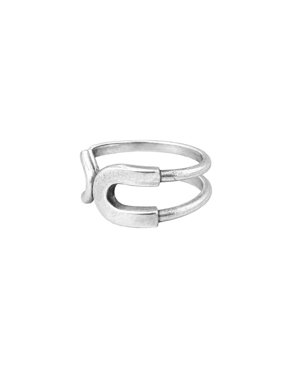 SAFETY PIN RING