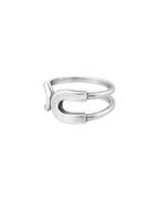 SAFETY PIN RING