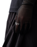 SAFETY PIN RING