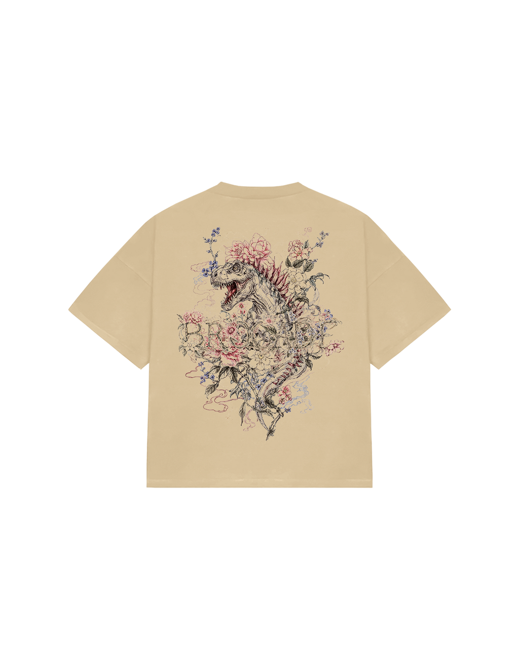 FLOWER OF BROCADE BEIGE