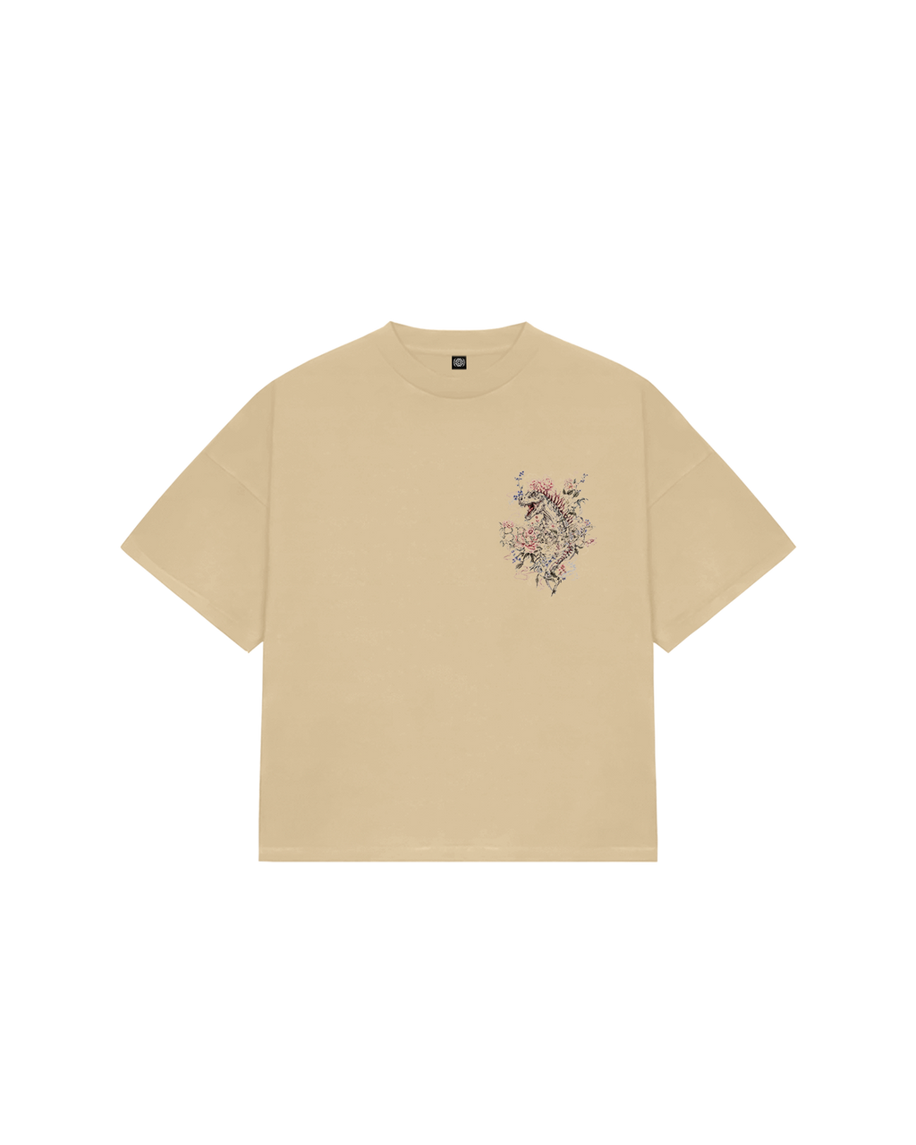FLOWER OF BROCADE BEIGE