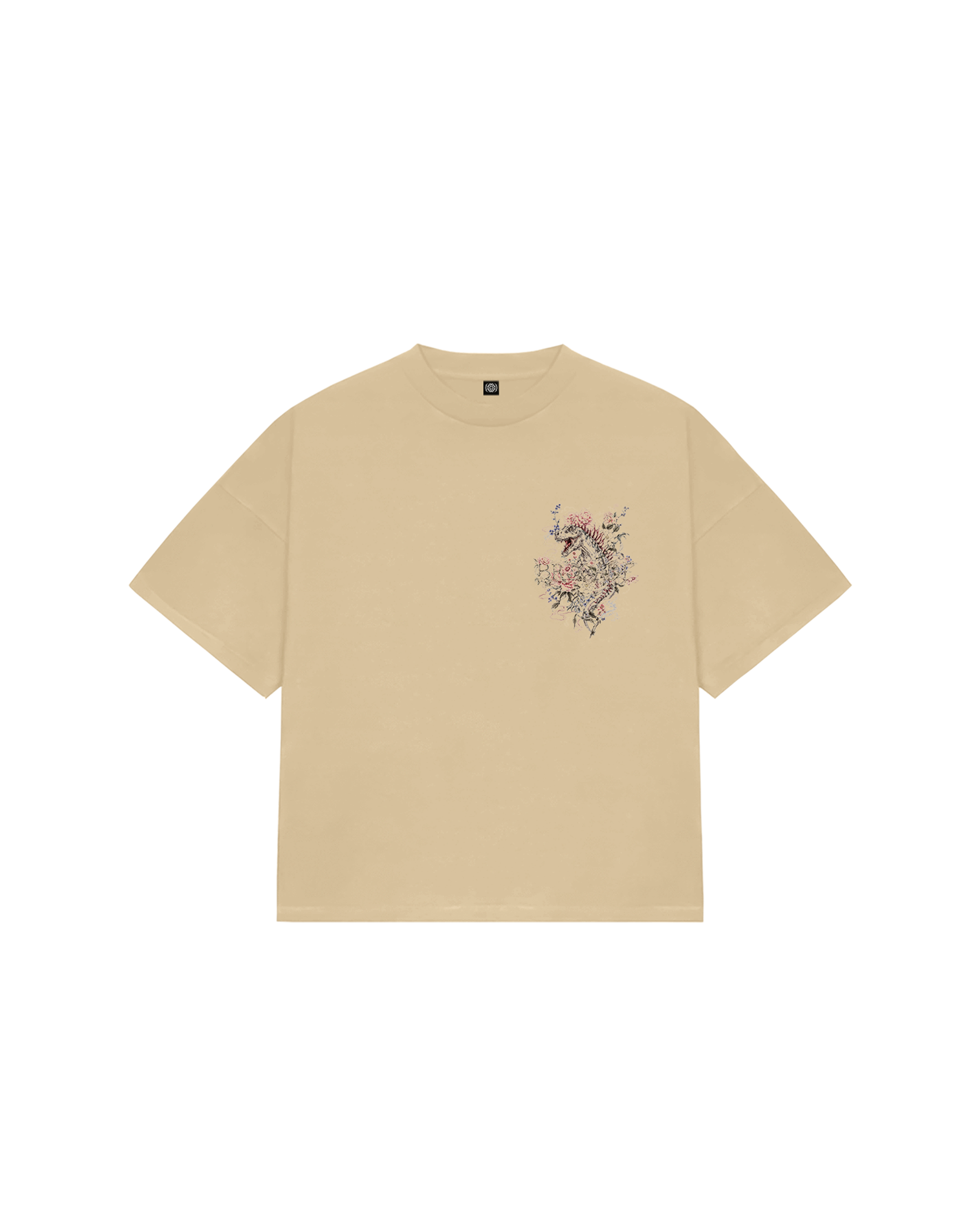 FLOWER OF BROCADE BEIGE