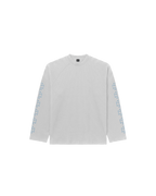 CROSSOVER RAGLAN SWEATSHIRT WHITE
