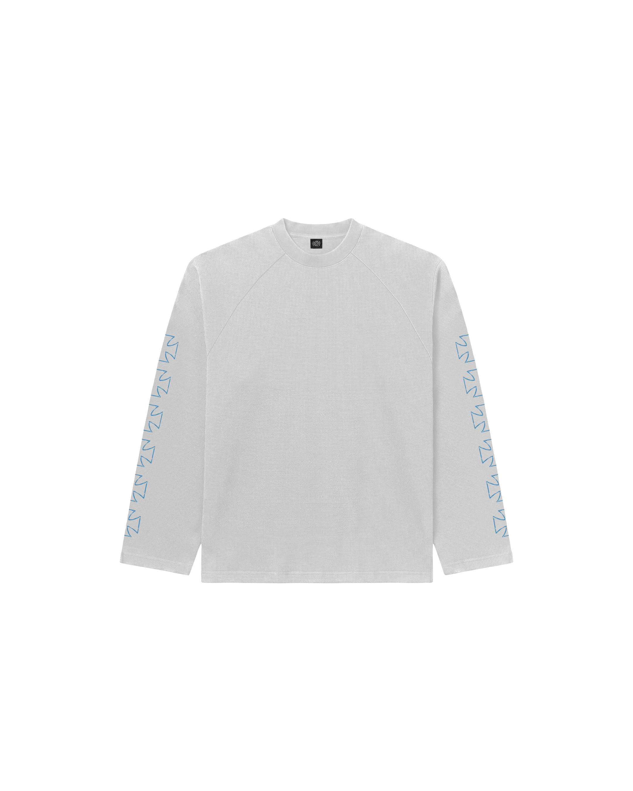 CROSSOVER RAGLAN SWEATSHIRT WHITE