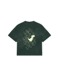 Dino Chrome Tee Green