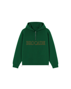 Velvet brocade pullover