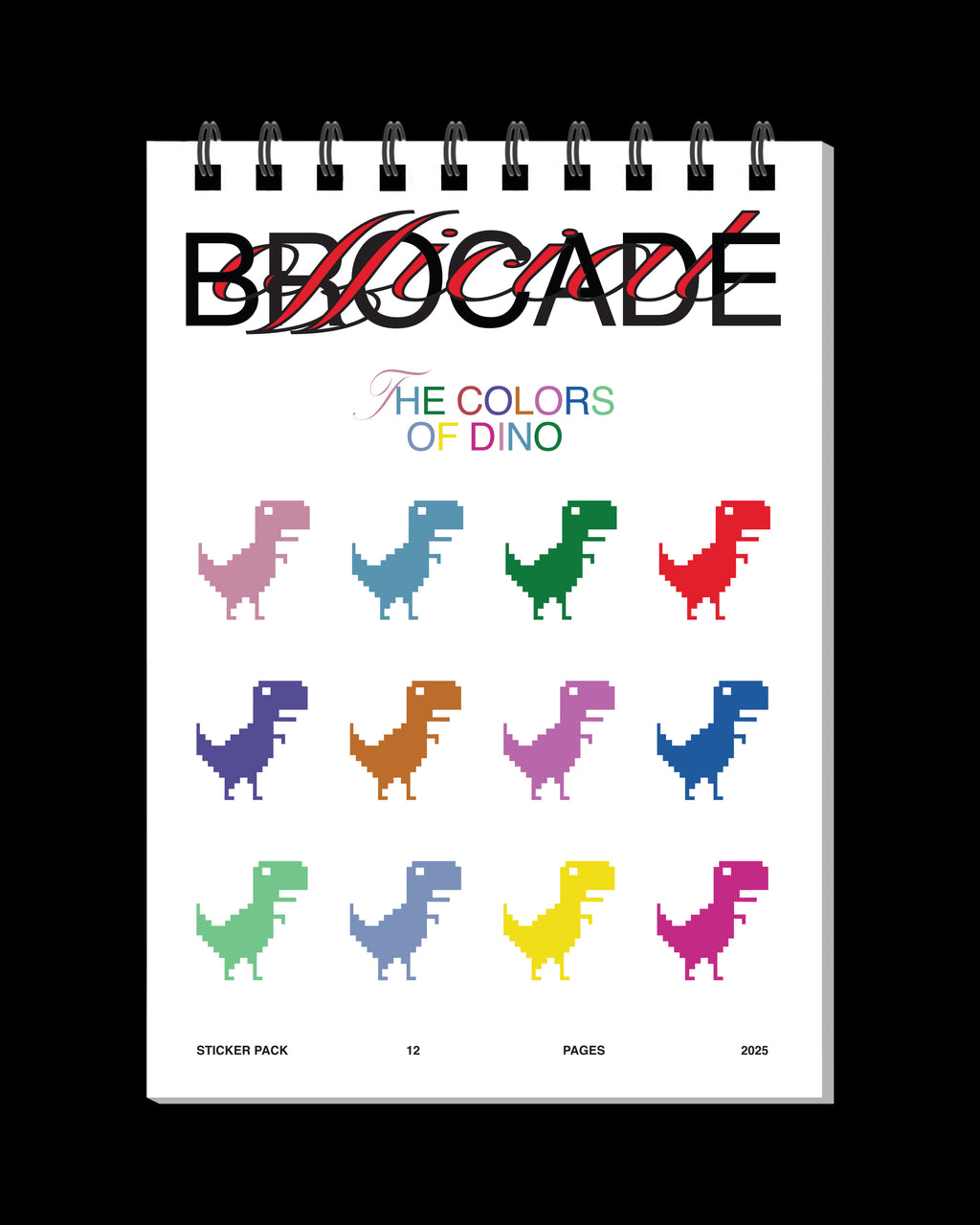THE COLORS OF DINO- STICKERBOOK